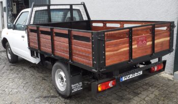 NISSAN NAVARA (CAIXA DE MADEIRA 3 LUGARES) completo
