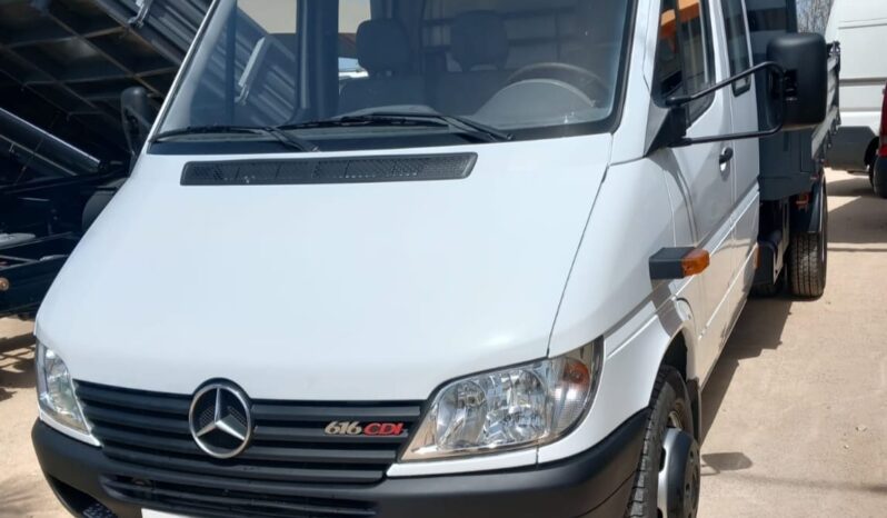 MERCEDES SPRINTER (616 CDI CABINE DUPLA TRI BASCULANTE) completo